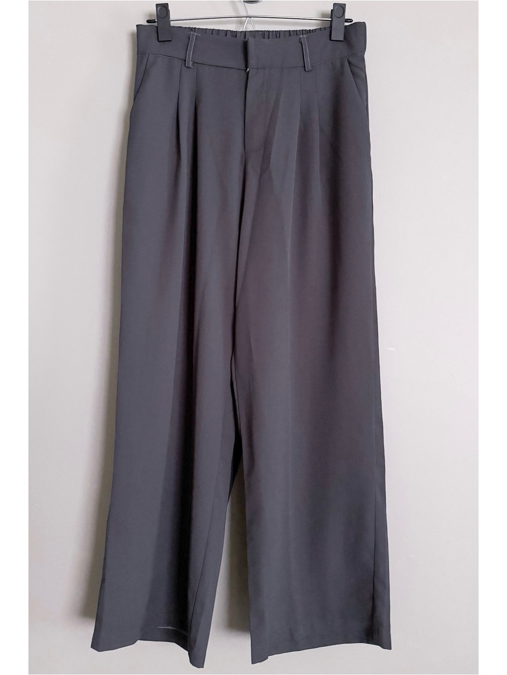 Women’s Lightweight Flowy Drape Elastic Waist Pants Size Large